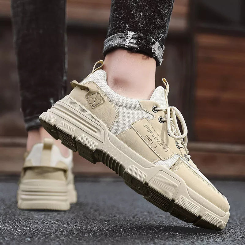 Breathable mesh sports shoes in various colors with non-slip rubber soles