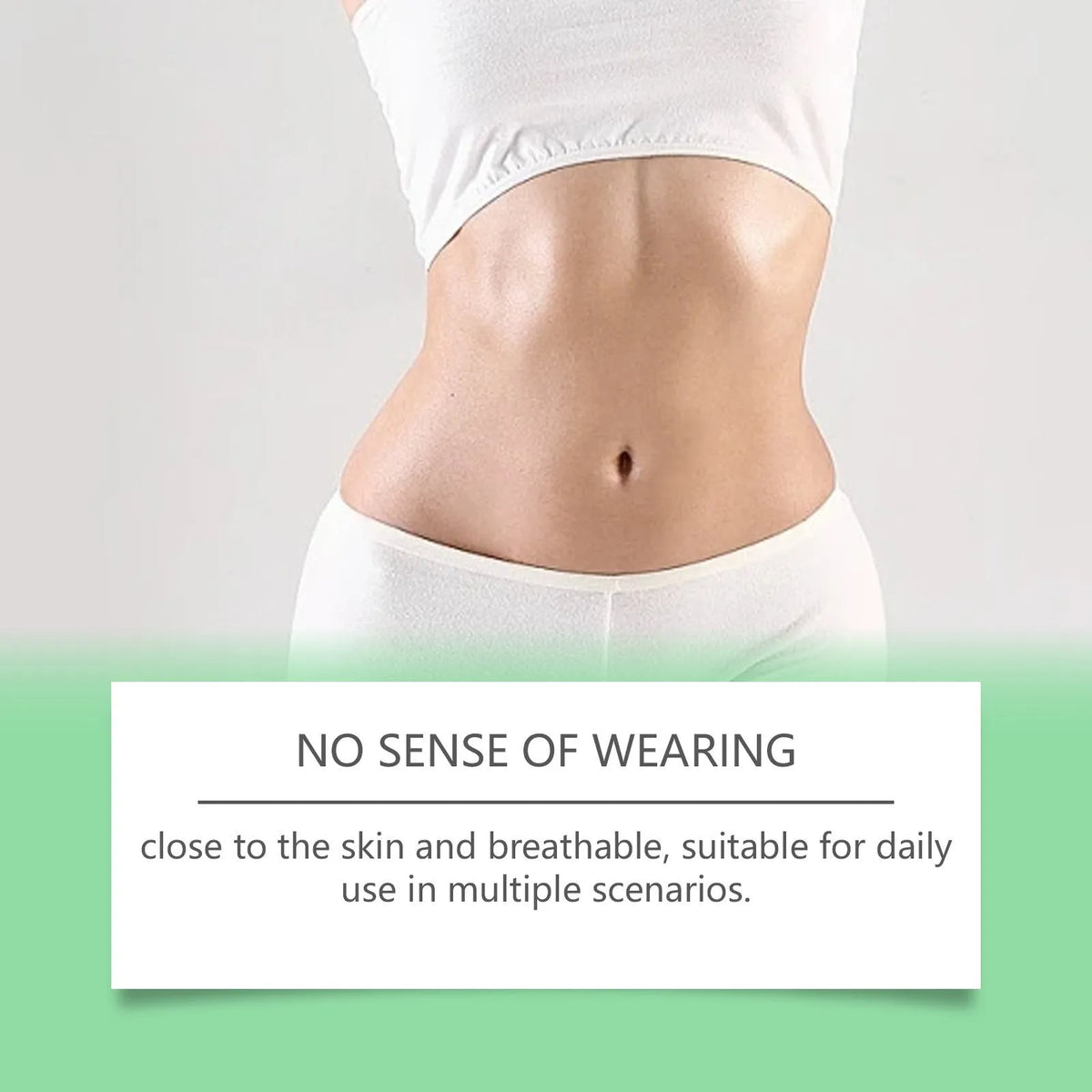 Pack of four slimming nano microneedle stickers with ginger and mugwort formulation