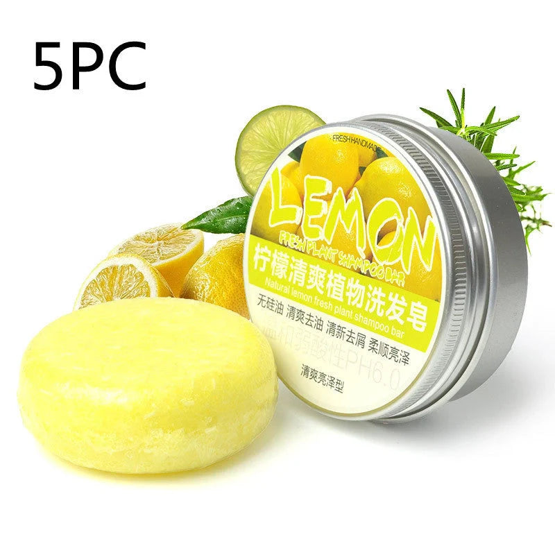 Ginger Essential Oil Soap for scalp nourishment and hair repair, 60g