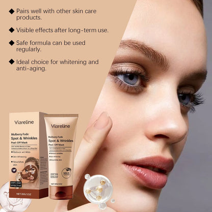 30g facial sheet mask for wrinkle reduction and skin brightening