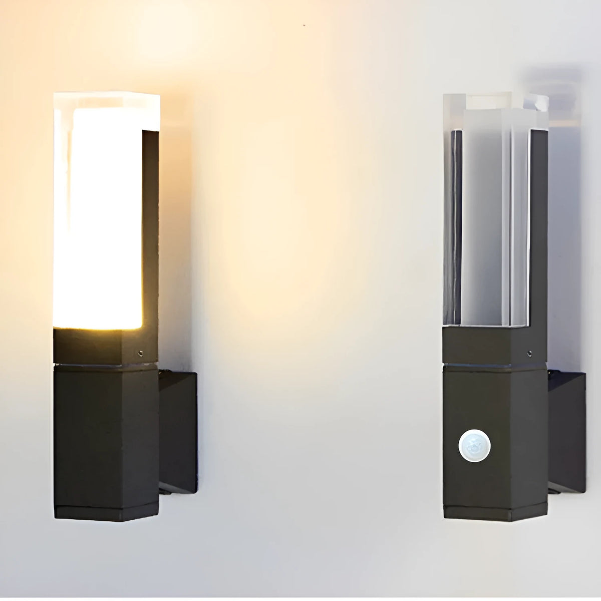 Indoor induction wall lamp, double head, 220V, 3000K 4000K 6000K, 30 x 5 x 10cm