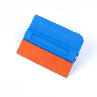 Car film scraper tool with four texture options for vinyl wrap and window tint removal