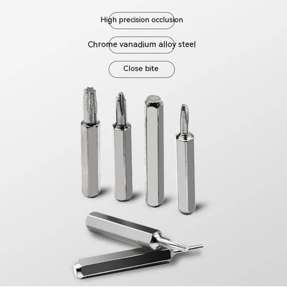 32-in-1 precision screwdriver set for mobile phone and electronics repair with multiple bits