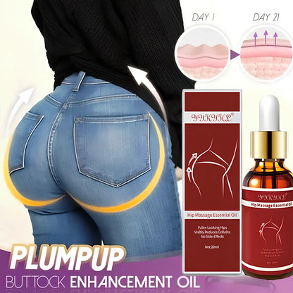 20ml sculpting butt lifting cream massage oil bottle with grapeseed oil for moisturising