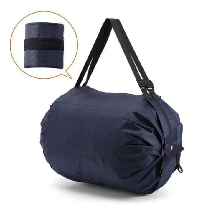 Foldable Large-Capacity Tote Bag with Extended Storage Space, Made of Durable 210D Oxford Cloth in Various Colors