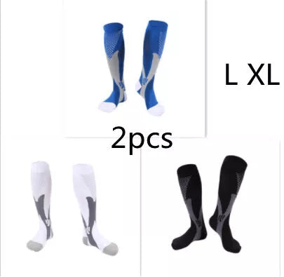 Outdoor Sports Magic Compression Stretch Socks in various colors for enhanced athletic performance