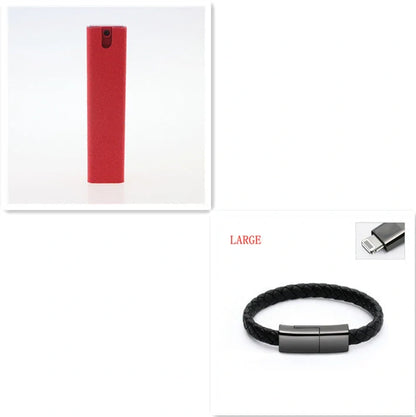 2-in-1 screen cleaner kit with microfiber cloth for dust and fingerprint removal on electronic devices