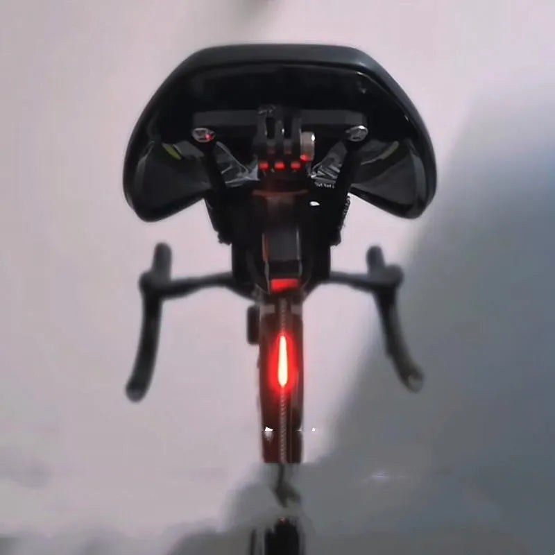 Waterproof USB charging riding taillight for bicycle and motorcycle modification in five colour options