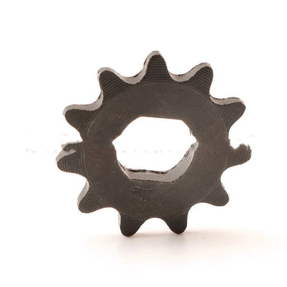 Cast iron 11-tooth motorcycle gear for 25hT8F chain reduction systems