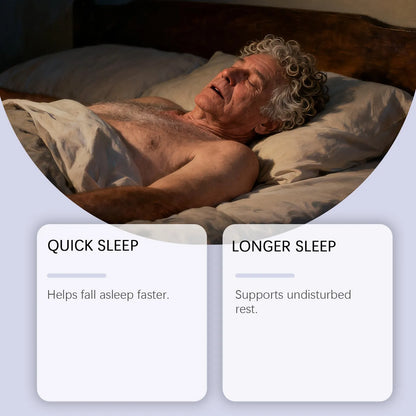 Sleep support capsule with L-theanine and melatonin, 60 capsules pack