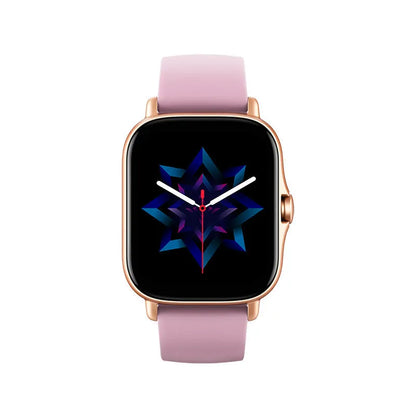 GT20 smartwatch with alloy case and silicone strap showing health metrics on touch screen.