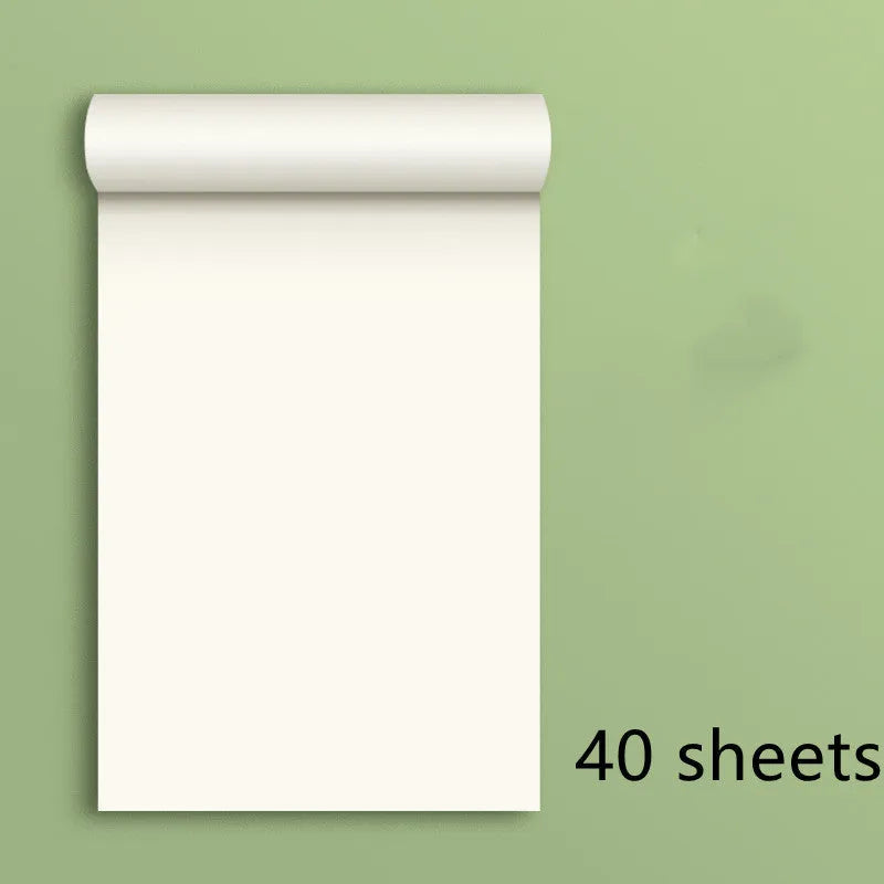 Blank calculus notebook with eye protection feature, A5 250x170mm size, picture colour design