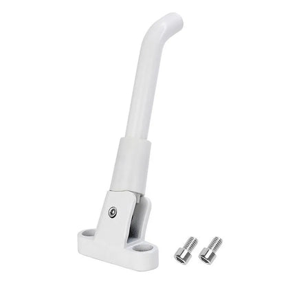 Aluminium alloy electric scooter foot brace in black, white and grey colour options