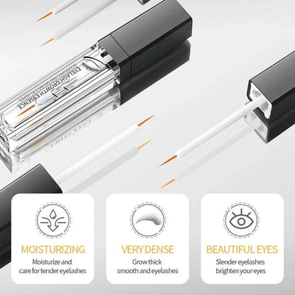 Nourishing Lash Serum with essential vitamins and botanicals to promote thicker, longer, and healthier lashes