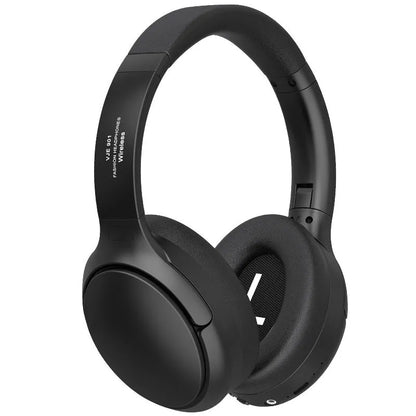 Retro style Bluetooth headphones with metal frame in brown, silver, or black colour