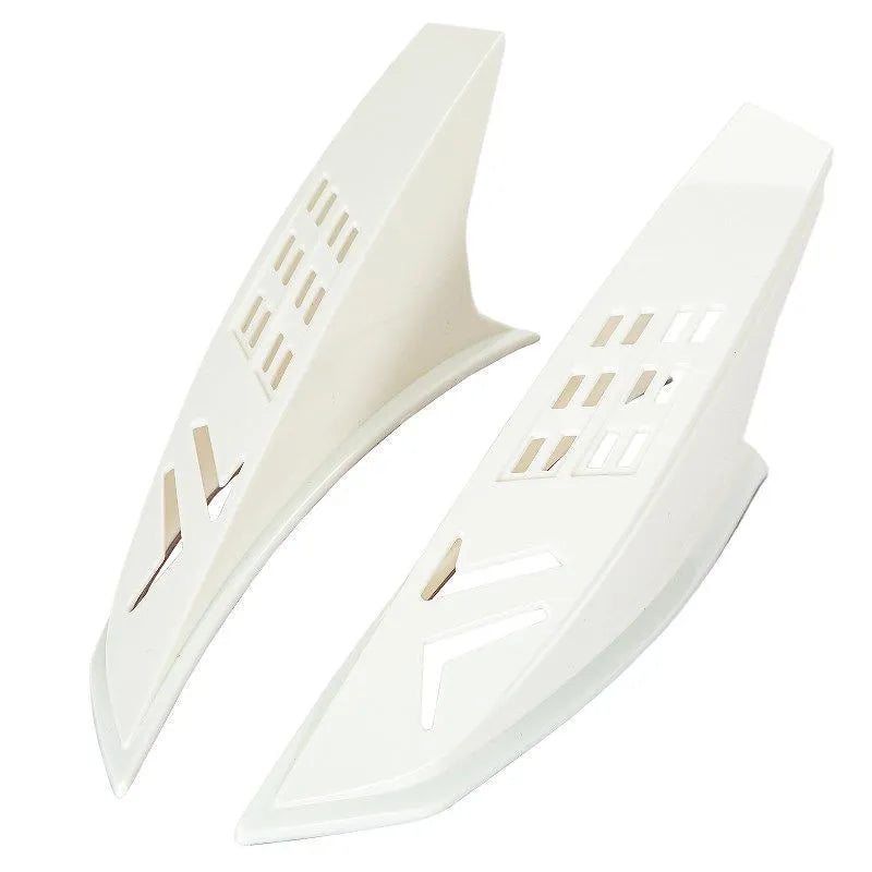 Pair of plastic helmet horns with 3M adhesive backing for children's 60-62cm helmets in six colour options