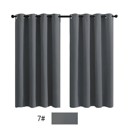 Outdoor waterproof polyester curtain in navy blue colour measuring 132cm × 274cm with reinforced edges