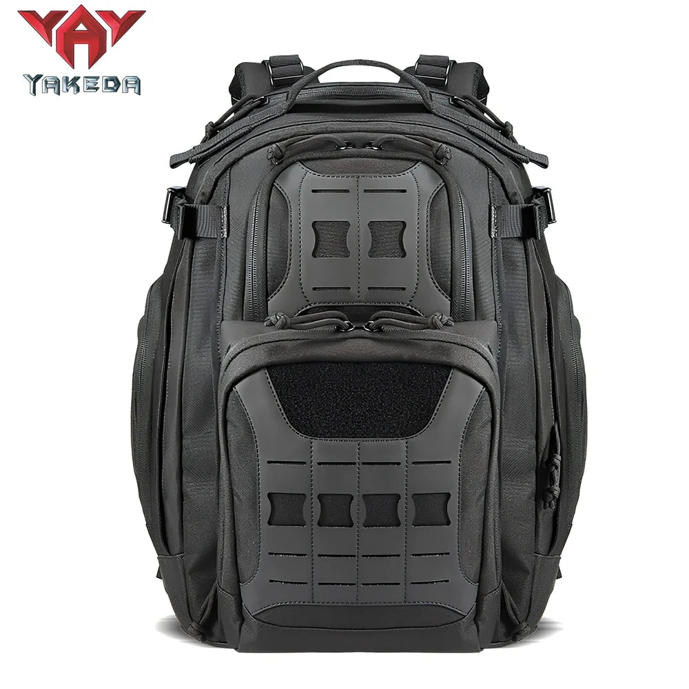 45-litre camouflage tactical backpack with 600D polyester construction for mountain climbing