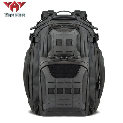 45-litre camouflage tactical backpack with 600D polyester construction for mountain climbing