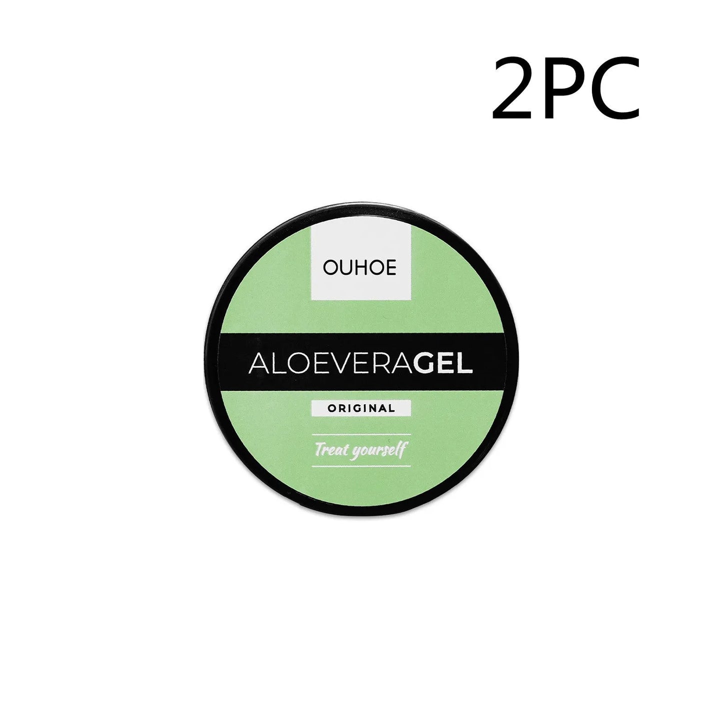 Tanning cream and aloe vera gel set for natural bronzing with after sun repair