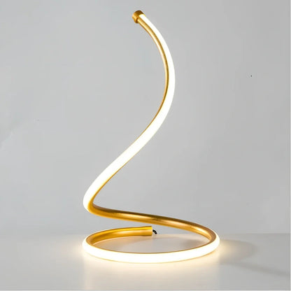 Modern black LED table lamp 35cm tall with infinite dimming, iron base, PC shade for 12W light in 5-20 sqm rooms