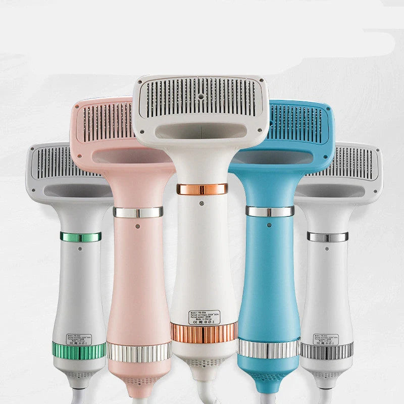 Pet Hair Dryer for Dogs with One-Click Hair Removal Feature