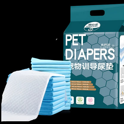Thickened absorbent pet changing pad with leak-proof film, available in sizes S M L XL and Carbon C fibre option.