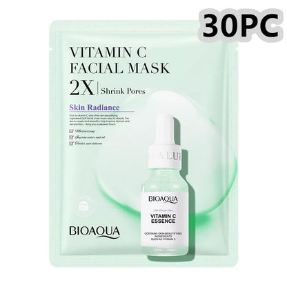 Collagen Face Mask with Hyaluronic Acid for deep skin hydration and firming