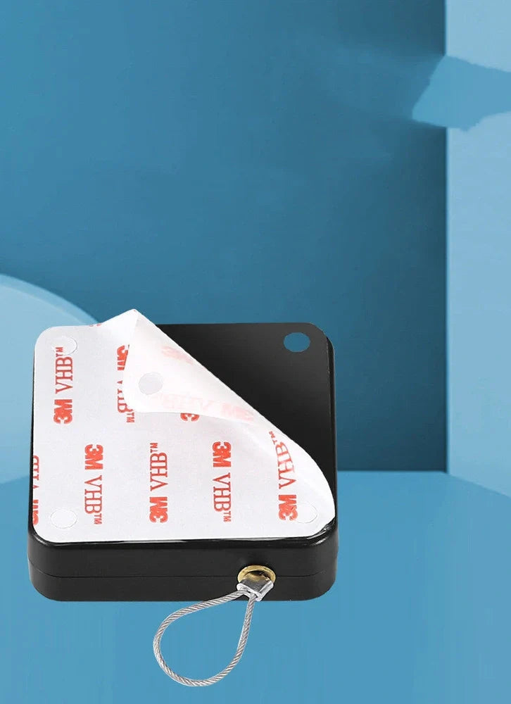 Automatic door closer with adjustable tension settings for smooth 3-second closing operation