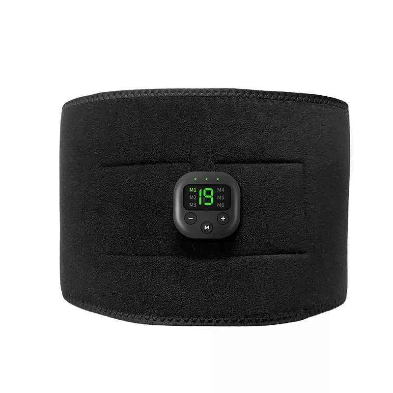 Smart Waist Shaping Belt with digital display for customizable fitness workouts