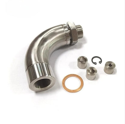 Car M18 x 1.5 temperature sensor adapter flow valve gas flow cross over sub fitting