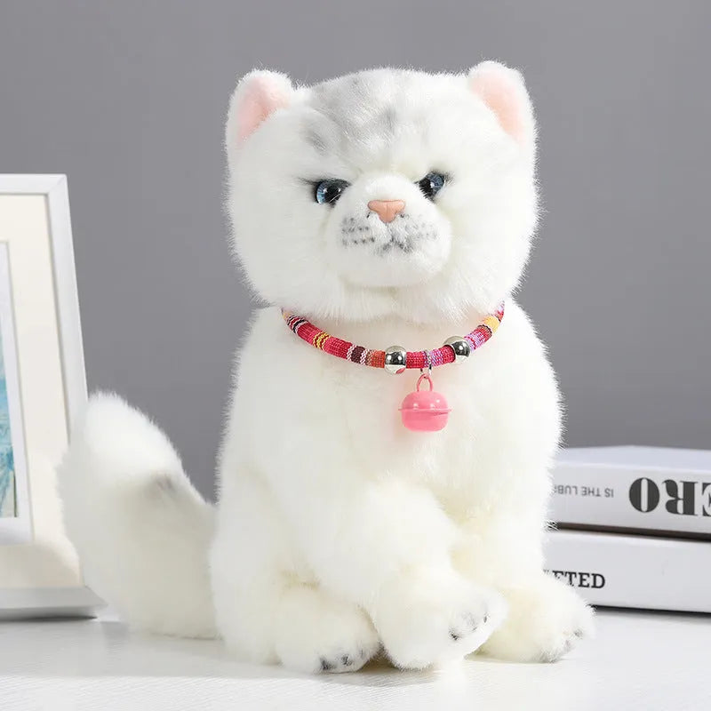 Adjustable coloured ethnic-style pet collar with a small bell, shown in multiple colour options.