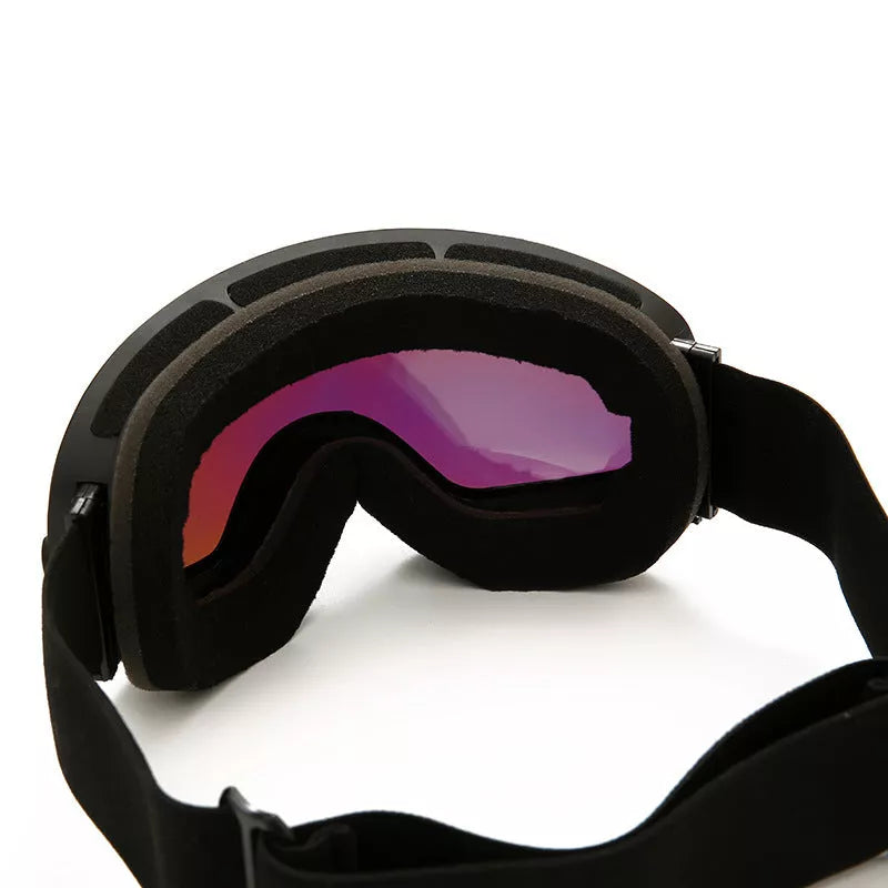 HX18 Edge Ski Goggles with anti-fog coating and windproof design