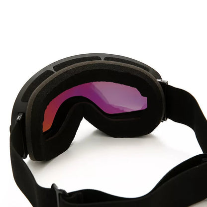 HX18 Edge Ski Goggles with anti-fog coating and windproof design