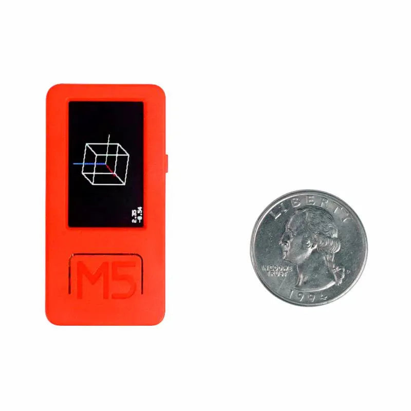 Official IoT development board with a 1.14-inch colour LCD screen, Type-C port, Grove connector, and two buttons