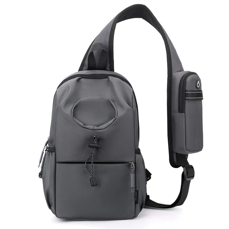 Waterproof oxford cloth kettle crossbody bag for travel in multiple colour options