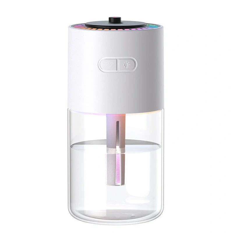 Calming Starry Projection Humidifier with LED Light Display and Portable, Compact Design