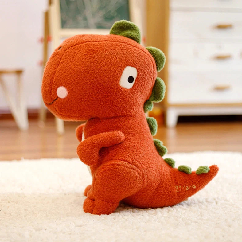 Tyrannosaurus Rex plush doll in three colours with six height options from 25cm to 1.2 metres