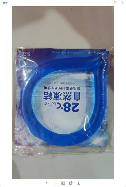 Innovative Cooling Neck Ring in various colors, designed to keep you cool and comfortable during hot summer weather.