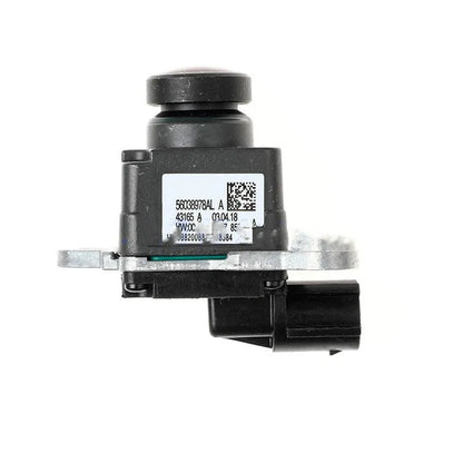 Black plastic rear view reversing camera for Dodge trucks with rotating adjustment and 480x600 resolution