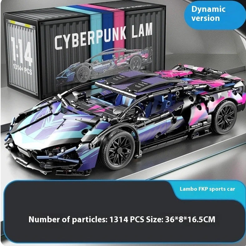 Building blocks remote control racing model assembled toys with 1:14 scale accuracy, 2.4GHz wireless control up to 30 metres, and 360-degree rotation capability for realistic racing manoeuvres