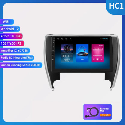 10-inch touchscreen car MP5 navigation system for 2015 Toyota Camry dashboard installation