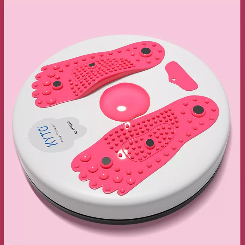 Massage Twisting Disk for waist slimming and fitness, available in multiple colors