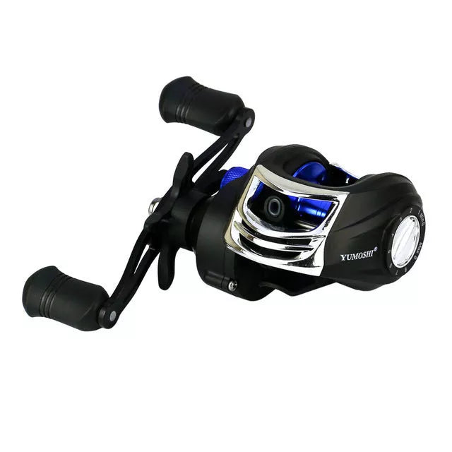 YUMOSHI AK Series Fishing Reel with magnetic brake and full metal construction