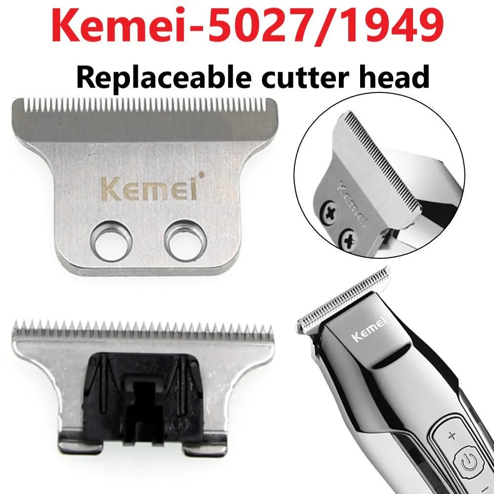 Professional barber scissors with LCD display and stainless steel blades
