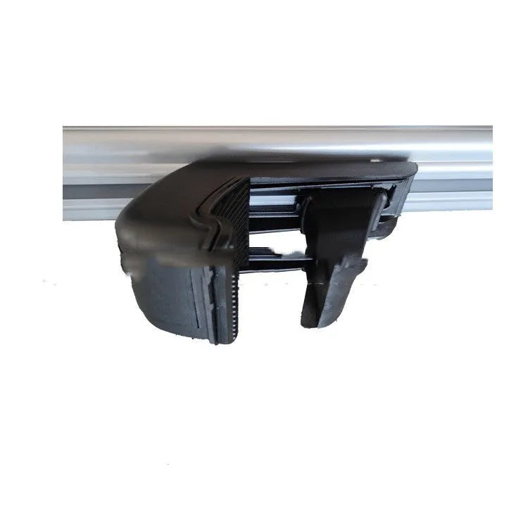 Alloy SUV roof rack crossbar modification kit with two bars, for split longitudinal pole vehicles.