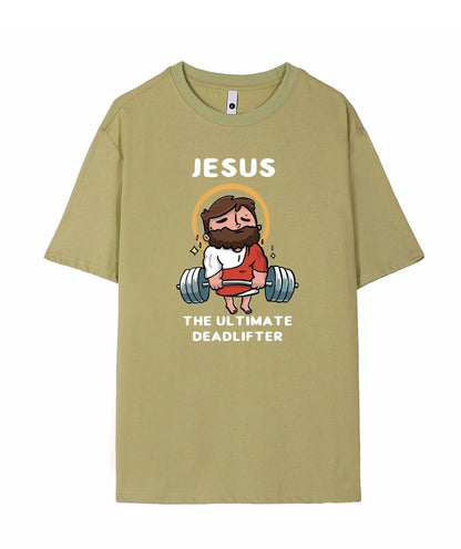 Men's short sleeve cotton t-shirt on a hanger, shown in Apricot colour, regular fit.