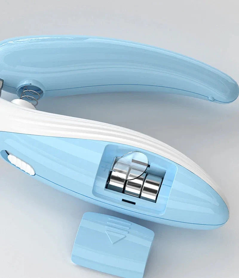 Electric Pet Nail Trimmer with LED Light for Cats and Dogs - Precisely Trim Nails with Ergonomic Design and Bright Illumination