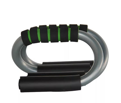 Steel Push-up Bracket for chest muscle workouts with foam grip and non-slip base