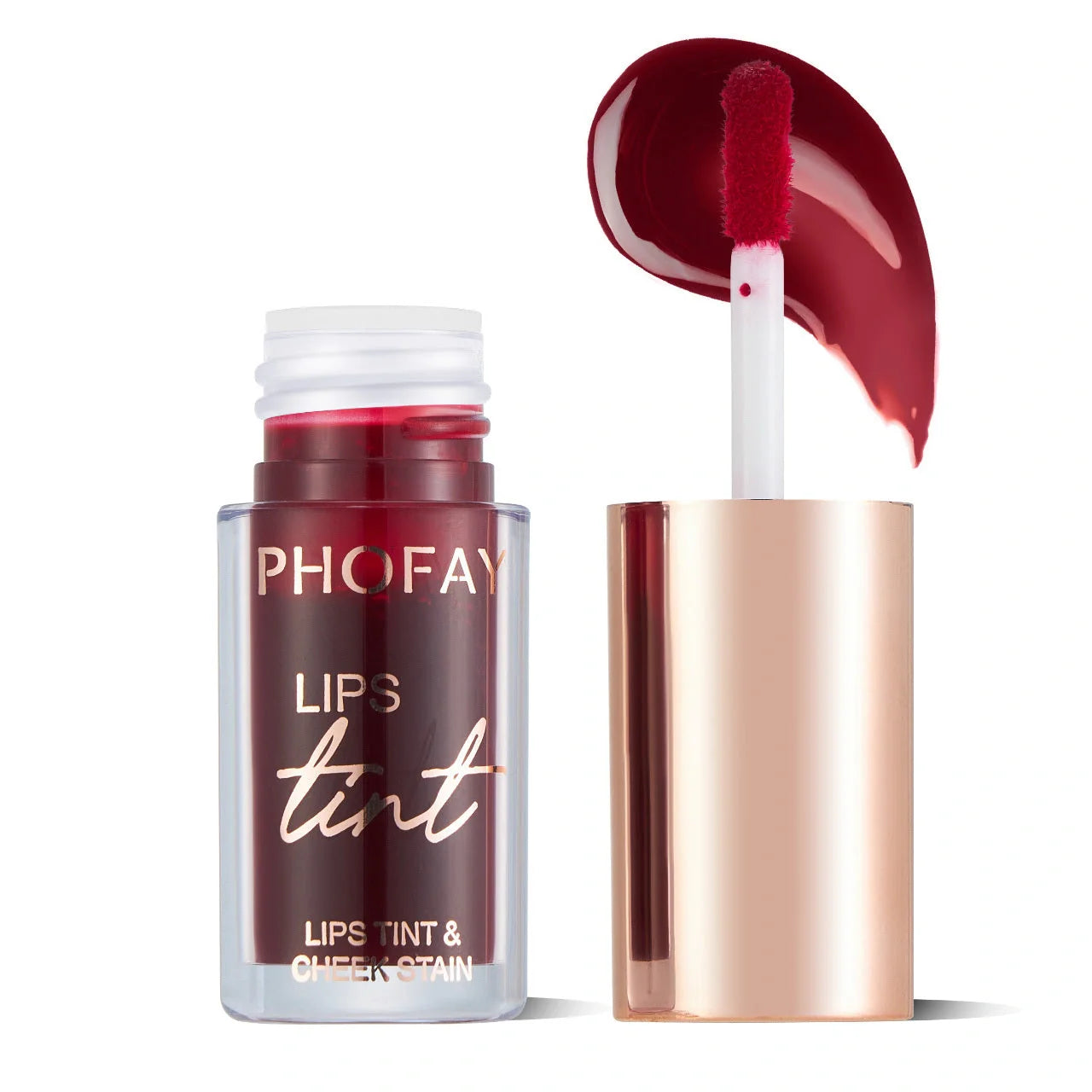 PHOFAY Lip Tint offering long-wearing, vibrant color for lips and cheeks